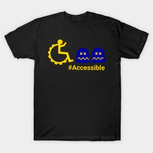 Accessible pacman T-Shirt